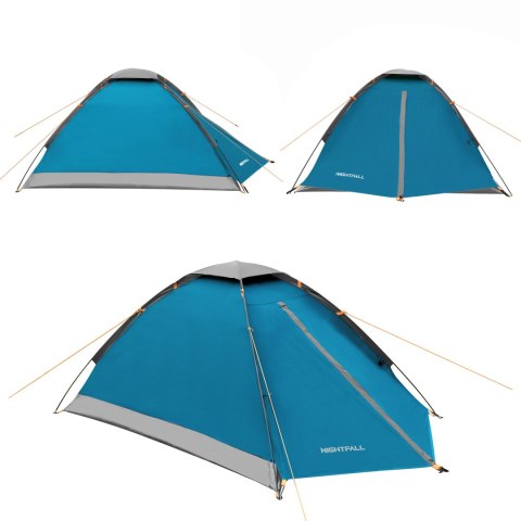 NC6033 NAMIOT KEMPINGOWY JASNO SZARO-NIEBIESKI NIGHTFALL NILS CAMP