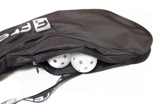 Kubisport Torba na 2 Kije do Unihokeja Czarna Solidna Wytrzymała KUBISPORT 103 cm