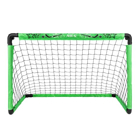 BRH2522 ZESTAW DO GRY UNIHOKEJ 2 BRAMKI HOKEJOWE +2 KIJE+ PIŁKA NILS