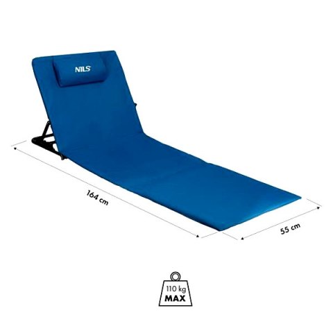 NC3015 MATA PLAŻOWA Z REGULOWANYM OPARCIEM NILS