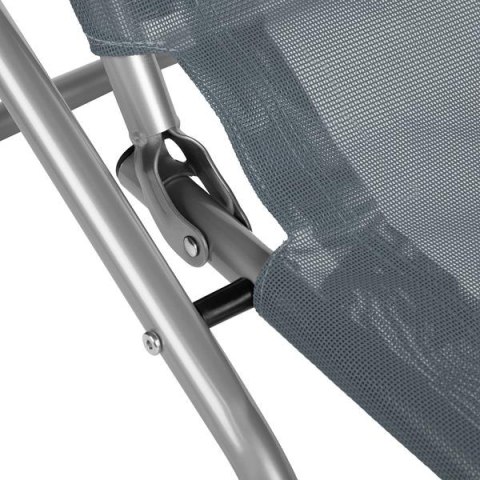 NC3017 LEŻAK TURYSTYCZNY/PLAŻOWY SZARY NILS