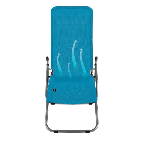 NC3017 LEŻAK TURYSTYCZNY/PLAŻOWY TURKUSOWY NILS