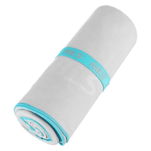 NCR12 CIEMNOSZARY RĘCZNIK Z MIKROFIBRY 180x100 cm NILS