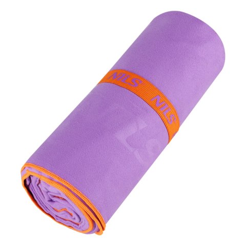 NCR12 FIOLETOWY RĘCZNIK Z MIKROFIBRY 180x100 cm NILS