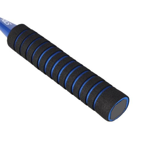 NRZ2052 ALUMINIUM / ZESTAW DO BADMINTONA 2 RAKIETY + 3 LOTKI + POKROWIEC NILS