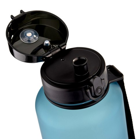 Bidon sportowy Meteor 1500 ml szaroniebieski