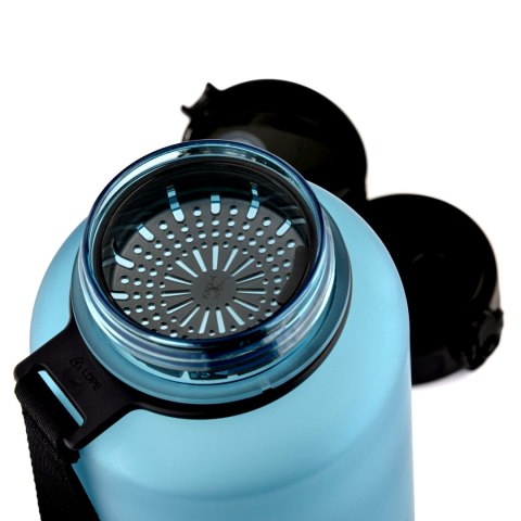 Bidon sportowy Meteor 1500 ml szaroniebieski