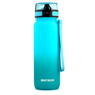 Bidon sportowy Meteor 800 ml błękitny/zielony