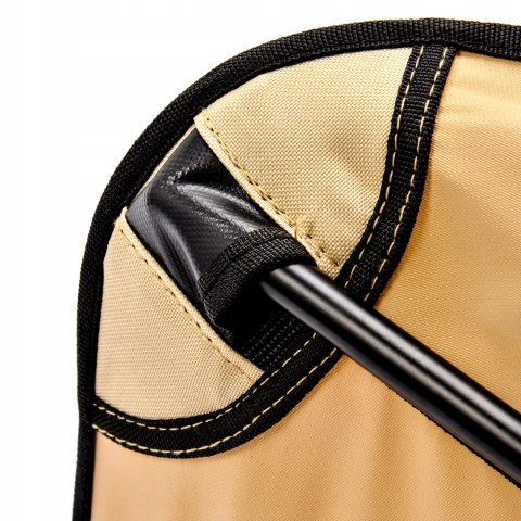 Krzesło składane Meteor Schelp beżowy