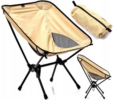 Krzesło składane Meteor Schelp beżowy