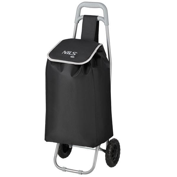 NC17106 WÓZEK NA ZAKUPY 40L CZARNY NLS CAMP