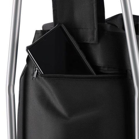 NC17106 WÓZEK NA ZAKUPY 40L CZARNY NLS CAMP