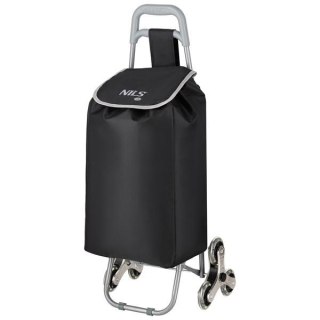 NC17206 WÓZEK NA ZAKUPY 40L CZARNY NLS CAMP