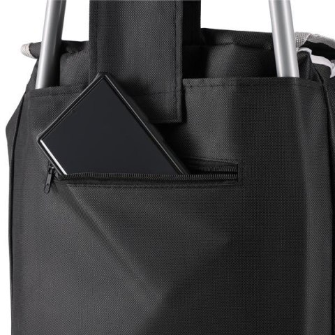 NC17206 WÓZEK NA ZAKUPY 40L CZARNY NLS CAMP