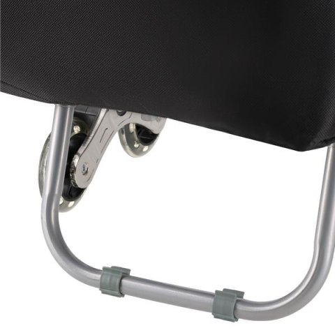 NC17206 WÓZEK NA ZAKUPY 40L CZARNY NLS CAMP