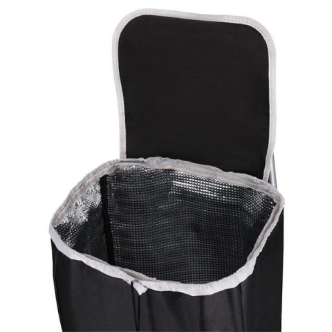 NC17206 WÓZEK NA ZAKUPY 40L CZARNY NLS CAMP