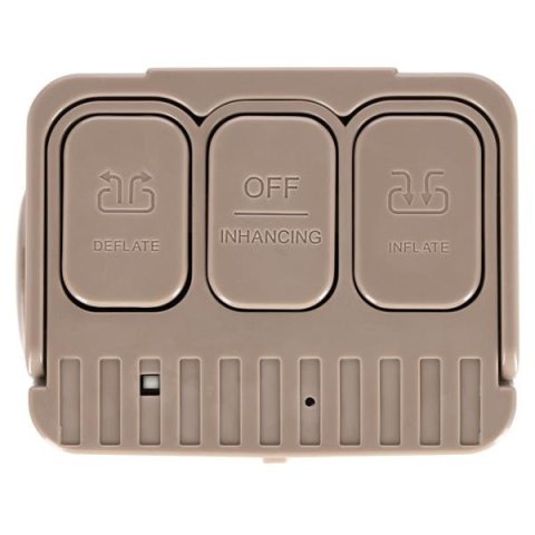 NC2808 MATERAC DWUOSOBOWY KING SIZE BEŻOWY + POMPKA ELEKTRYCZNA NILS CAMP