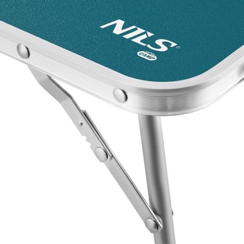 NC3402 STÓŁ TURYSTYCZNY SKŁADANY NISKI NIEBIESKI NILS CAMP