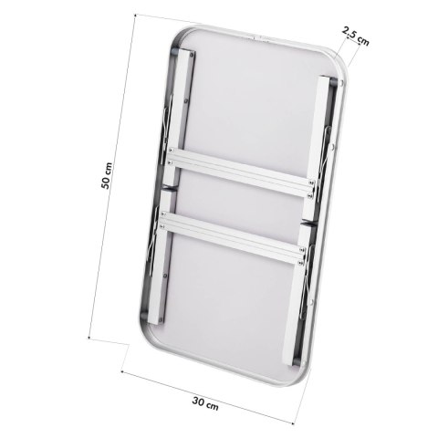 NC3403 STÓŁ TURYSTYCZNY SKŁADANY NISKI 50x30x20 CM NIEBIESKI NILS CAMP