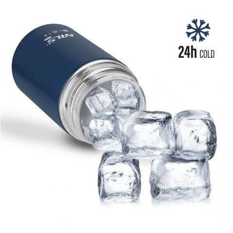 NC3802 TERMOS OBIADOWY 1000ML NIEBIESKI NILS CAMP