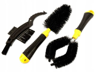 ZESTAW SZCZOTEK DO CZYSZCZENIA ROWERU DUNLOP