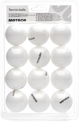 Zestaw piłeczek do tenisa stołowego Meteor 12 szt.