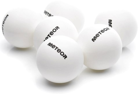 Zestaw piłeczek do tenisa stołowego Meteor 6 szt.