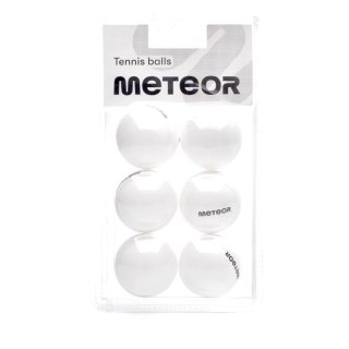 Zestaw piłeczek do tenisa stołowego Meteor 6 szt.