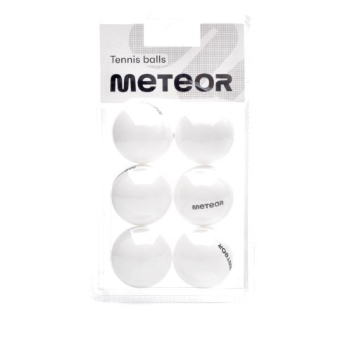 Zestaw piłeczek do tenisa stołowego Meteor 6 szt.