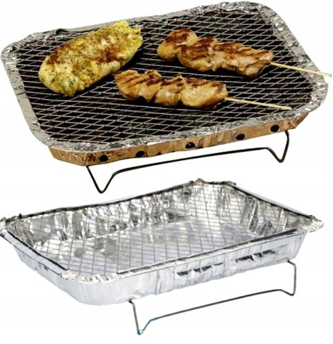 GRILL PIKNIKOWY JEDNORAZOWY 600G 31x24x4,8cm