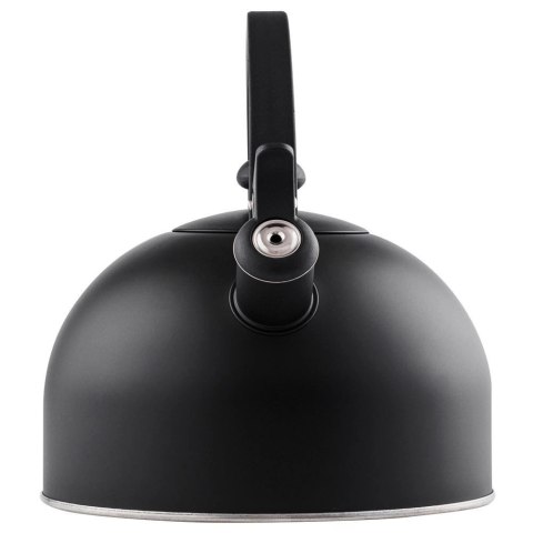 Grupa Orion Sp. z o.o. Czajnik na Gaz Indukcja z Gwizdkiem Stalowy Czarny Solidny Trwały VILDE 3 l