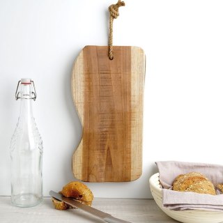 Grupa Orion Sp. z o.o. Deska do Krojenia Serwowania Drewniana Solidna Trwała VILDE 35 x 18,5 cm