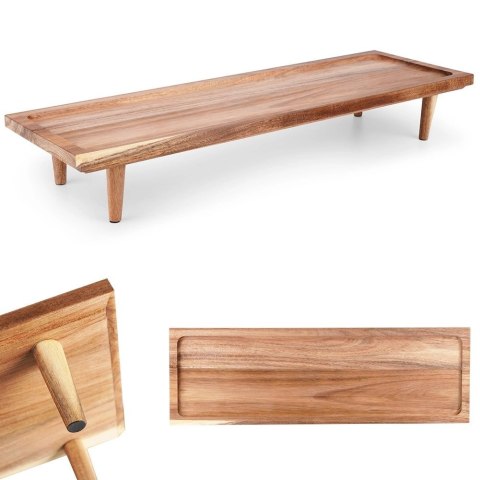 Grupa Orion Sp. z o.o. Deska do Serwowania Przekąsek Drewniana EXCELLENT HOUSEWARE 55 x 18 cm