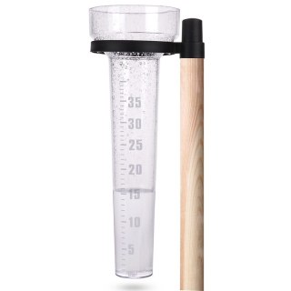 Grupa Orion Sp. z o.o. Deszczomierz KINZO z Uchwytem do Montażu i Czytelną Skalą 24 cm