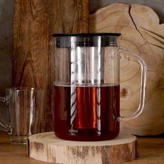 Grupa Orion Sp. z o.o. Dzbanek z Zaparzaczem do Herbaty Napary Szklany Żaroodporny ORION 1,6 l