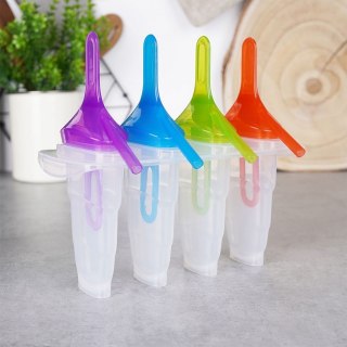 Grupa Orion Sp. z o.o. Forma do Lodów EXCELLENT Zestaw 4 szt. ze Stojakiem Patyczki do Zmywarki