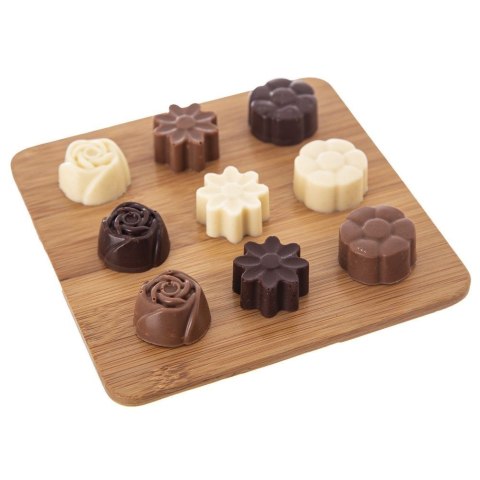 Grupa Orion Sp. z o.o. Forma do Pralin ORION SILLINIE Kwiaty Silikonowa na 30 szt. do Zmywarki