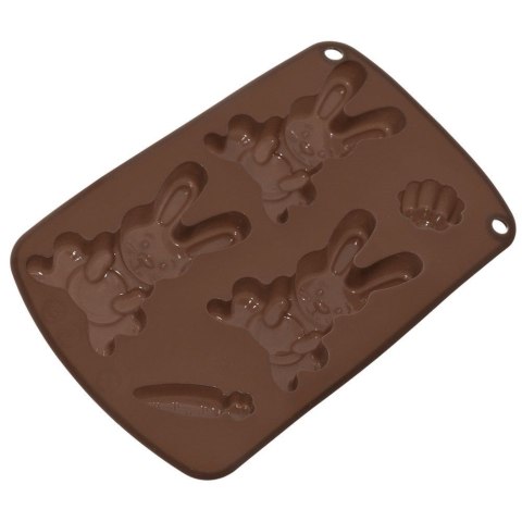 Grupa Orion Sp. z o.o. Forma do Pralin ORION SILLINIE Zajączek 21 x 13 cm Silikonowa Wielkanoc