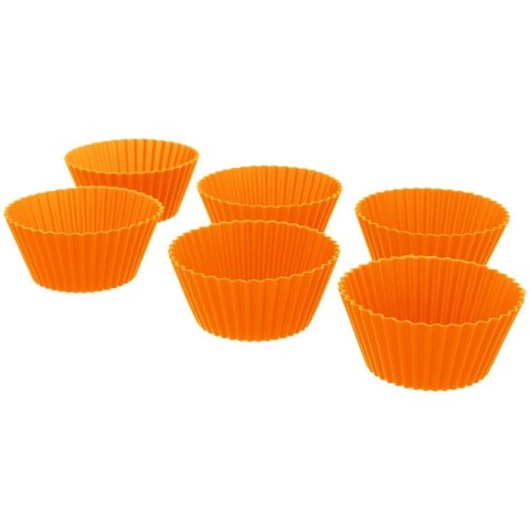 Grupa Orion Sp. z o.o. Foremki do Muffinek Silikonowe ORION SILLINIE 5,5 cm do Piekarnika 6 szt.