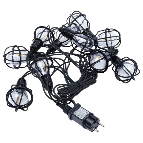 Grupa Orion Sp. z o.o. Girlanda Ogrodowa Dekoracyjna Żarówki Ciepła Barwa VILDE LED 7,5 m 10 szt