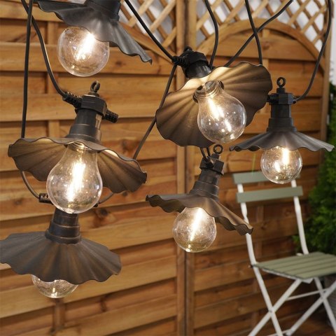 Grupa Orion Sp. z o.o. Girlanda Ogrodowa Ozdobna Żarówki Lampki VILDE LED 5,5 m 6 szt.