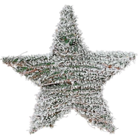 Grupa Orion Sp. z o.o. Stroik Gwiazda Ozdoba Świąteczna Świecąca 30 LED Wisząca Solidna VILDE 40cm