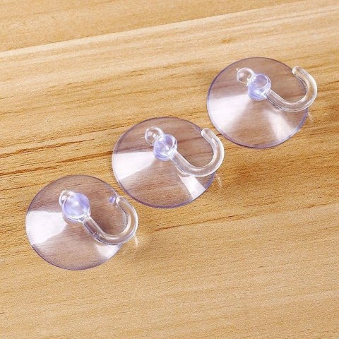 Grupa Orion Sp. z o.o. Haczyk Wieszak ORION na Przyssawkę 8 szt. 3,5 cm Kuchnia Łazienka