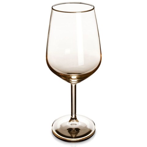 Grupa Orion Sp. z o.o. Kieliszek do Wina Szklany Bursztynowy Klasyczny Solidny VILDE 490 ml