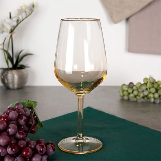 Grupa Orion Sp. z o.o. Kieliszek do Wina Szklany Bursztynowy Klasyczny Solidny VILDE 490 ml