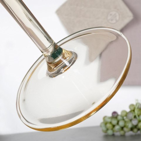 Grupa Orion Sp. z o.o. Kieliszek do Wina Szklany Bursztynowy Klasyczny Solidny VILDE 490 ml