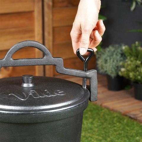 Grupa Orion Sp. z o.o. Kociołek Żeliwny Myśliwski na Nóżkach z Pokrywką VILDE CAST LINE 4 L