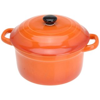 Grupa Orion Sp. z o.o. Miseczka do zapiekania porcelanowa z pokrywką 300 ml