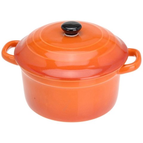 Grupa Orion Sp. z o.o. Miseczka do zapiekania porcelanowa z pokrywką 300 ml