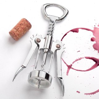 Grupa Orion Sp. z o.o. Korkociąg do Wina Stalowy 17 cm EXCELLENT HOUSEWARE Wytrzymały ze Stali